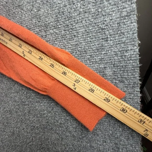 Sid Mashburn Orange V-Neck Sweater - Picture 14 of 14